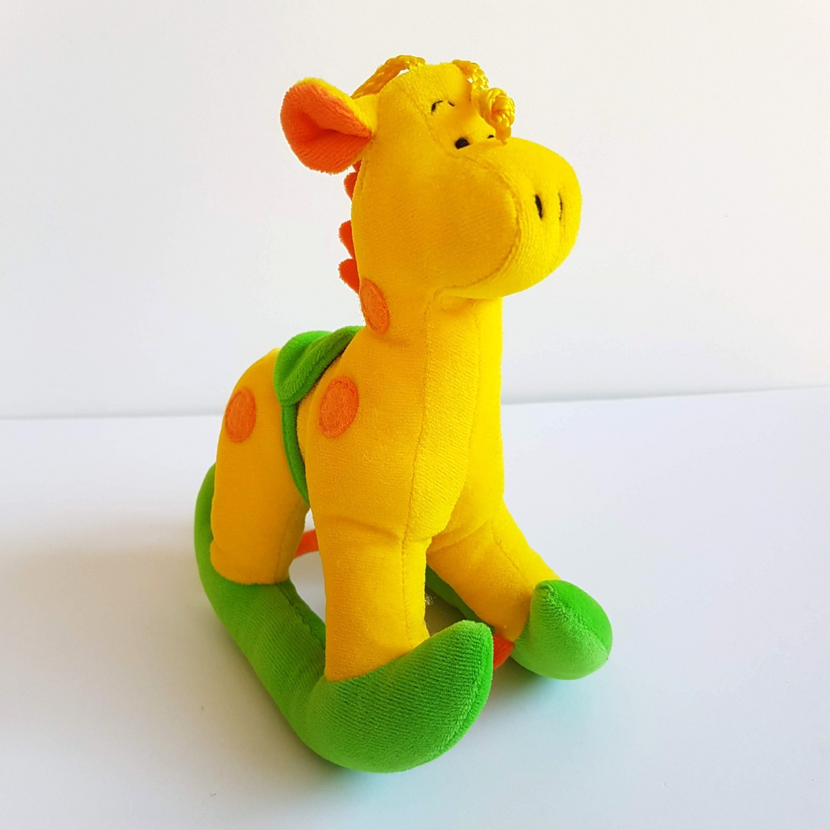 RARE Mary Kay VELOUR GIRAFFE ROCKING HORSE Soft Toy 21cm Plush Stuffed Animal2