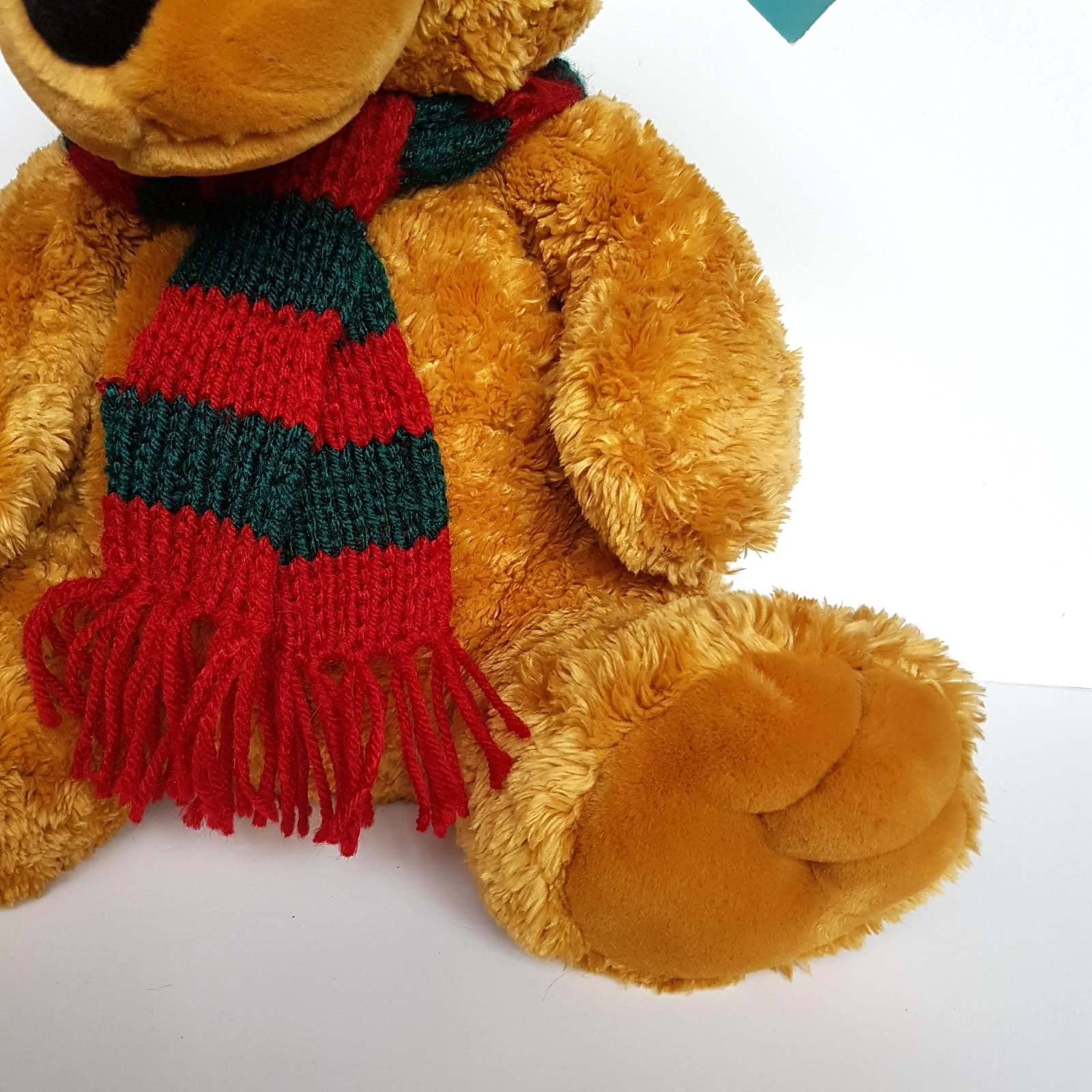 Myer Grace Brothers CHRISTMAS BEAR Plush Teddy Bear 35cm VINTAGE Stuffed Animal5