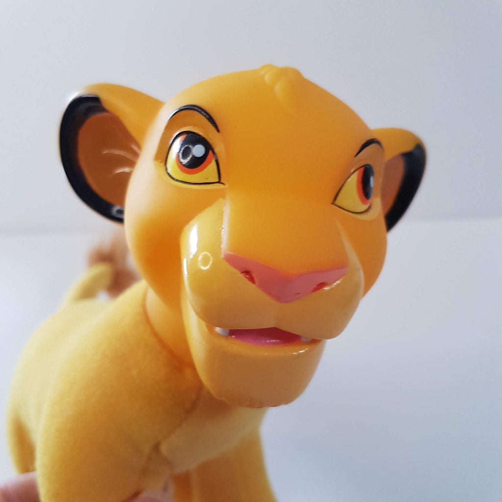 Vintage DISNEY LION KING Toys Applause Vinyl + Plush Rafiki Pumbaa Mufasa Simba11