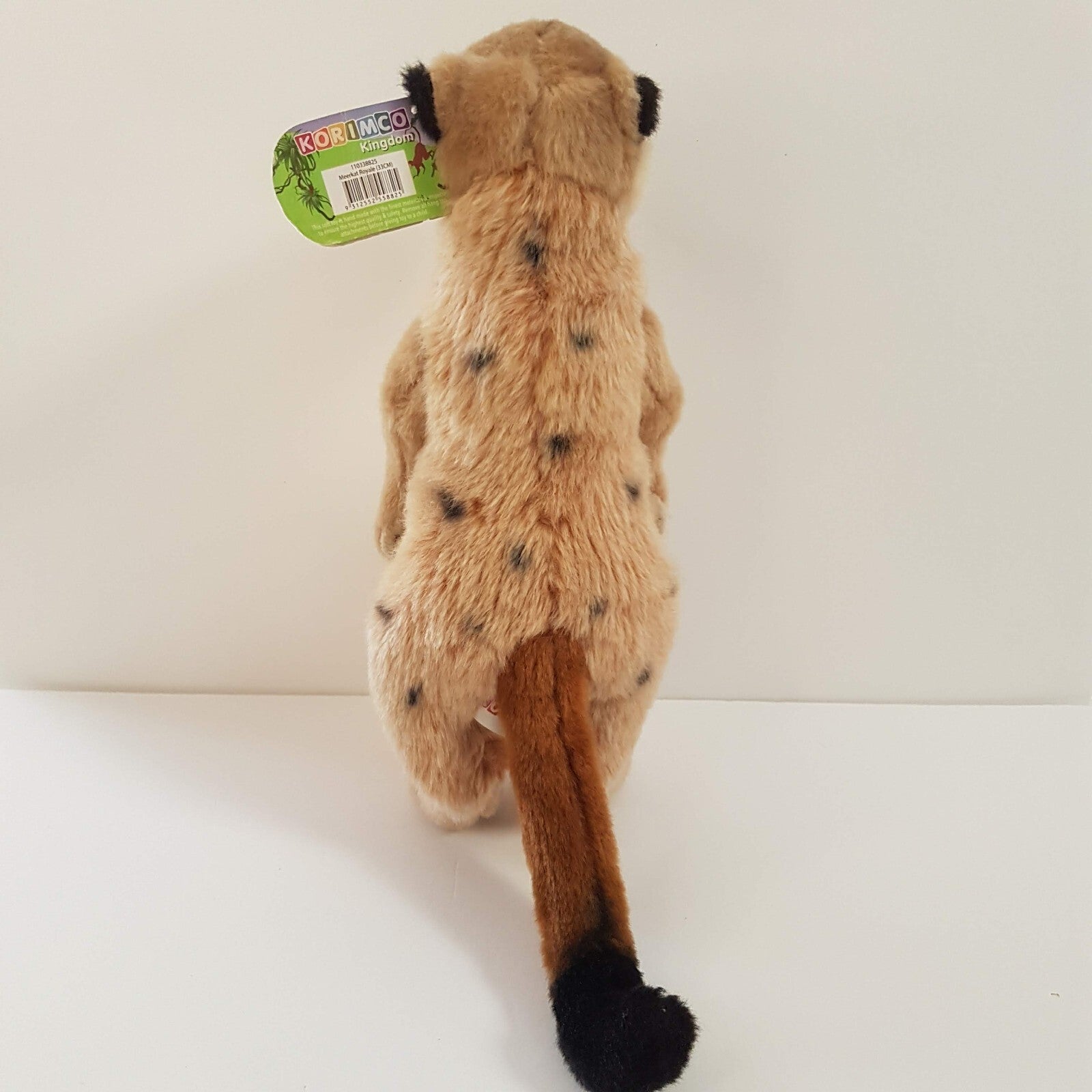 Korimco STANDING MEERKAT Plush 33cm Soft Toy Stuffed Animal Safari Zoo Animals9