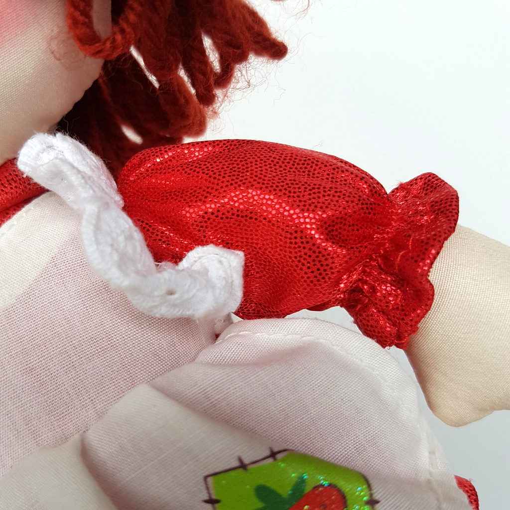 Strawberry Shortcake RAG DOLL 40th ANNIVERSARY Sparkle Glitter 36cm Soft Toy9
