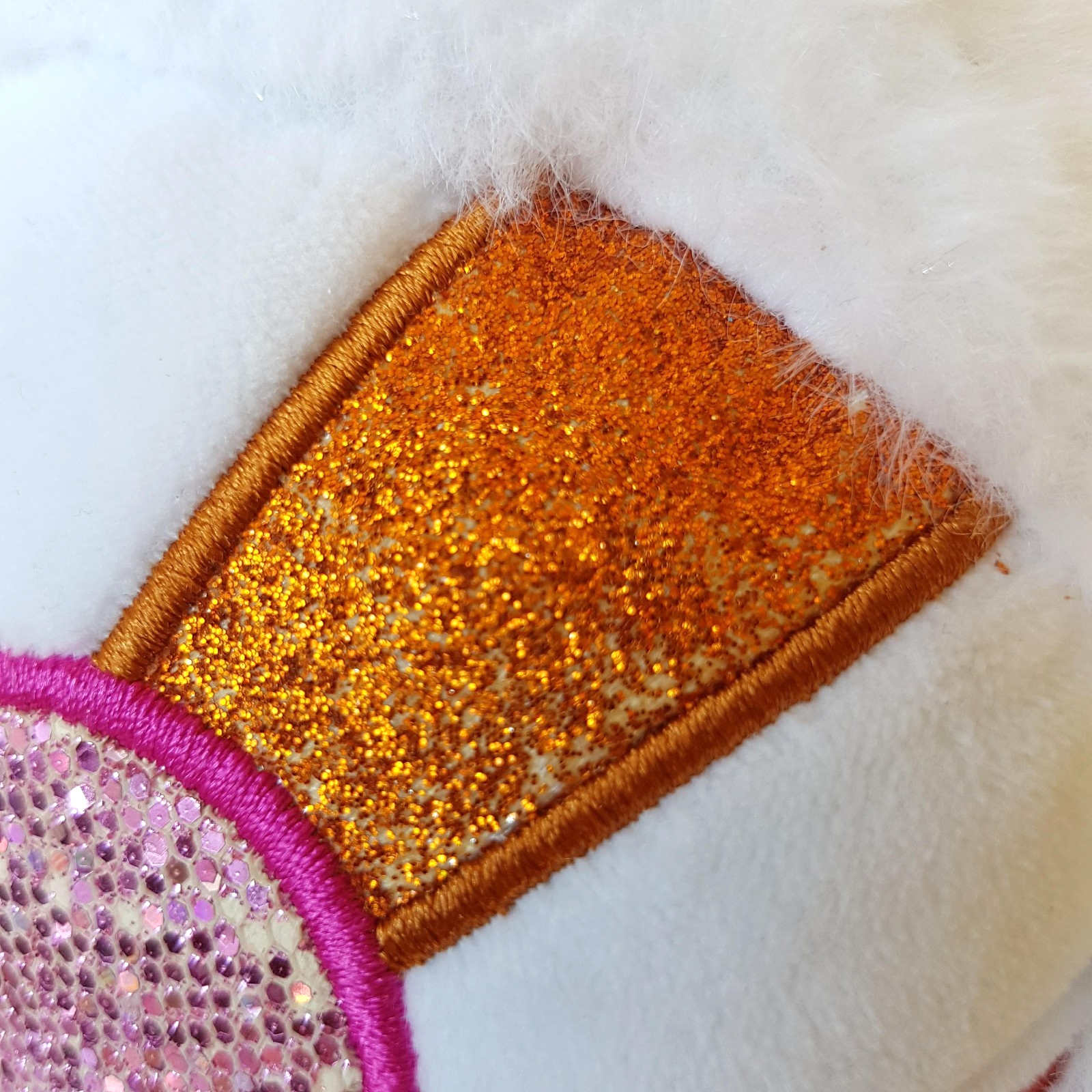 Care Bear HOPEFUL HEART Collector's Edition 2022 36cm Crystal Nose White Glitter16