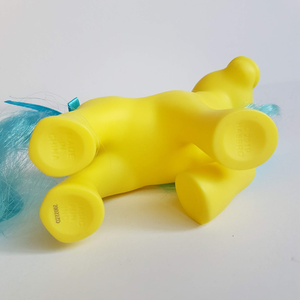 My Little Pony TOOTSIE 2019 35th Anniversary Hasbro Horse Figure Yellow Blue10