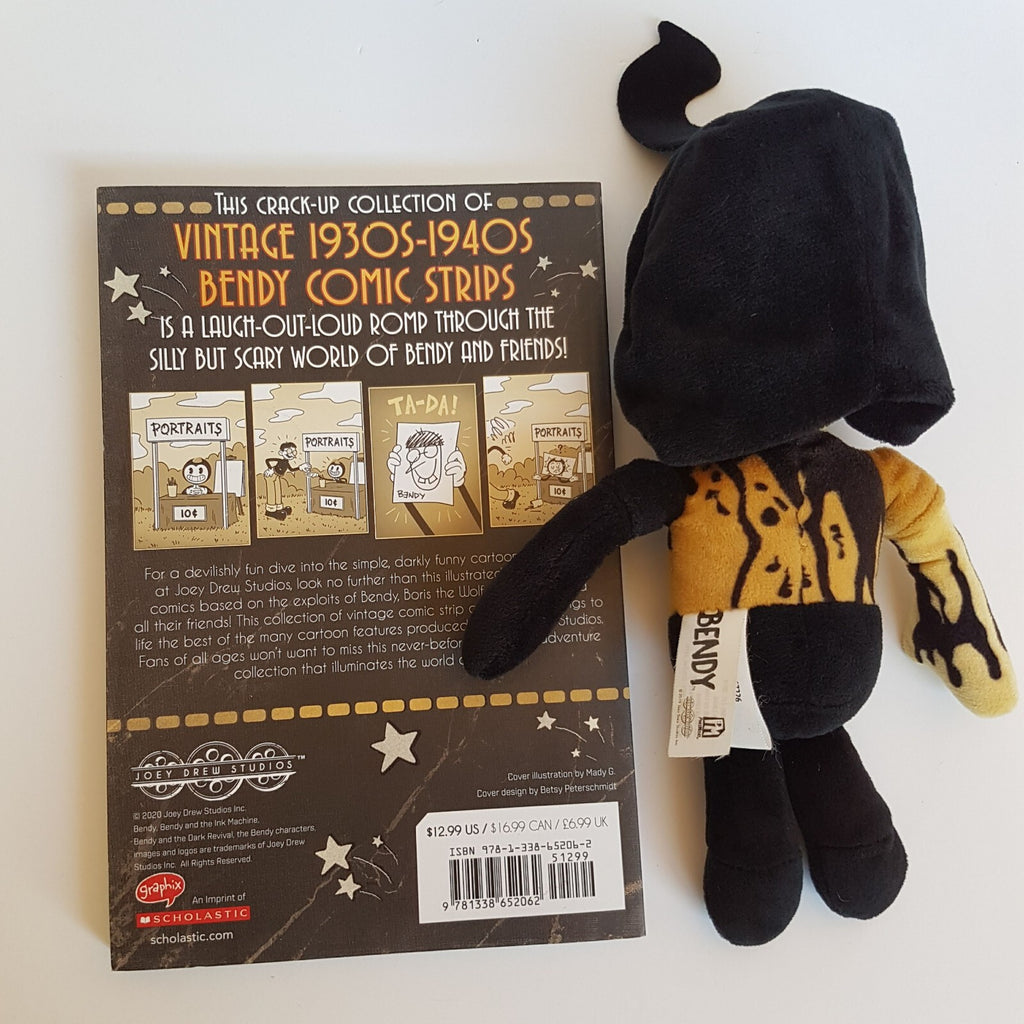 Bendy & The Ink Machine BOOK + PLUSH Audrey 9" Plush Soft Toy Comics Collectible5