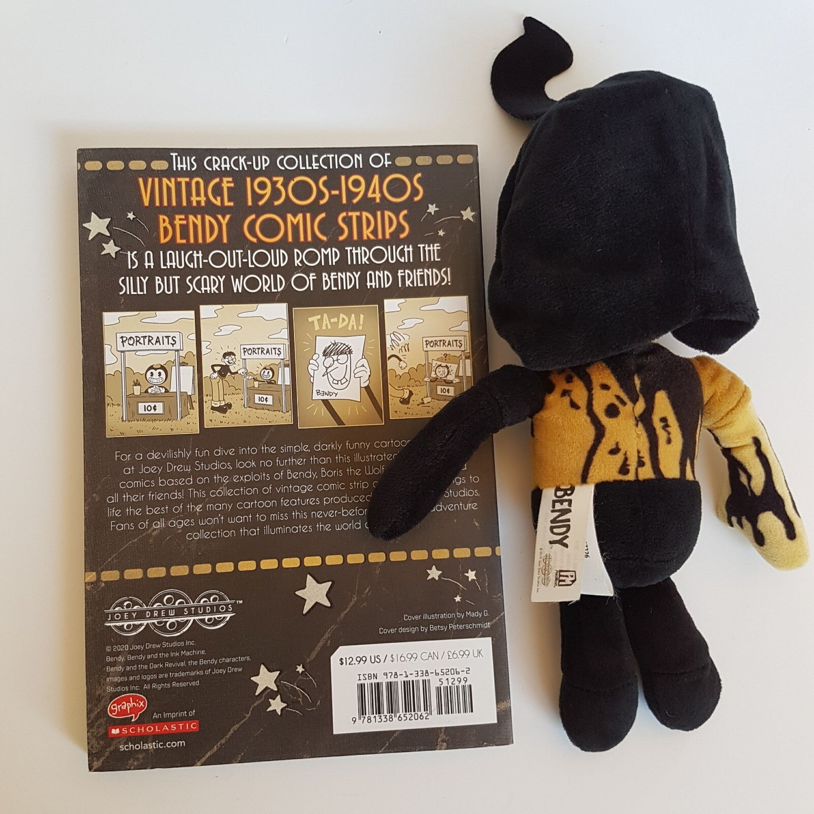Bendy & The Ink Machine BOOK + PLUSH Audrey 9" Plush Soft Toy Comics Collectible5