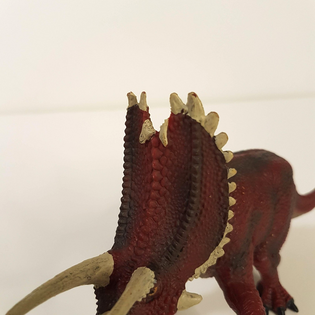 Generic Brand VINYL DINOSAUR LOT Triceratops Stegosuarus Action Figure Toy4