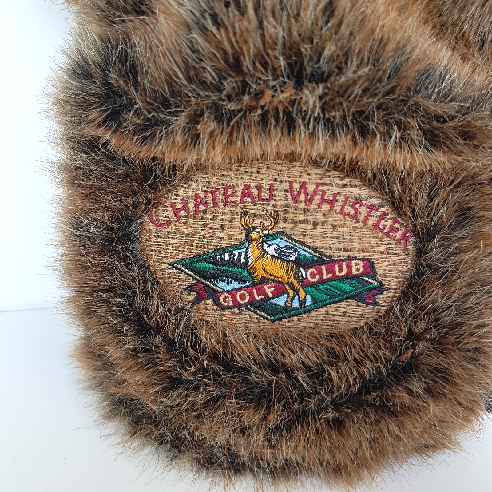 Chateau Whistler BEAVER GOLF CLUB COVER 35cm Soft Toy Cover Windsor Canada4