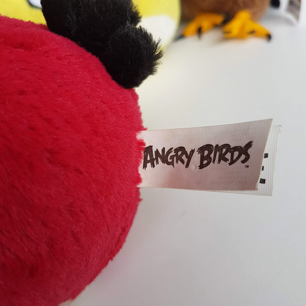 Angry Birds MIXED LOT Chuck Red Pig Eagle Game Plush Stuffed Animal Soft Toy9