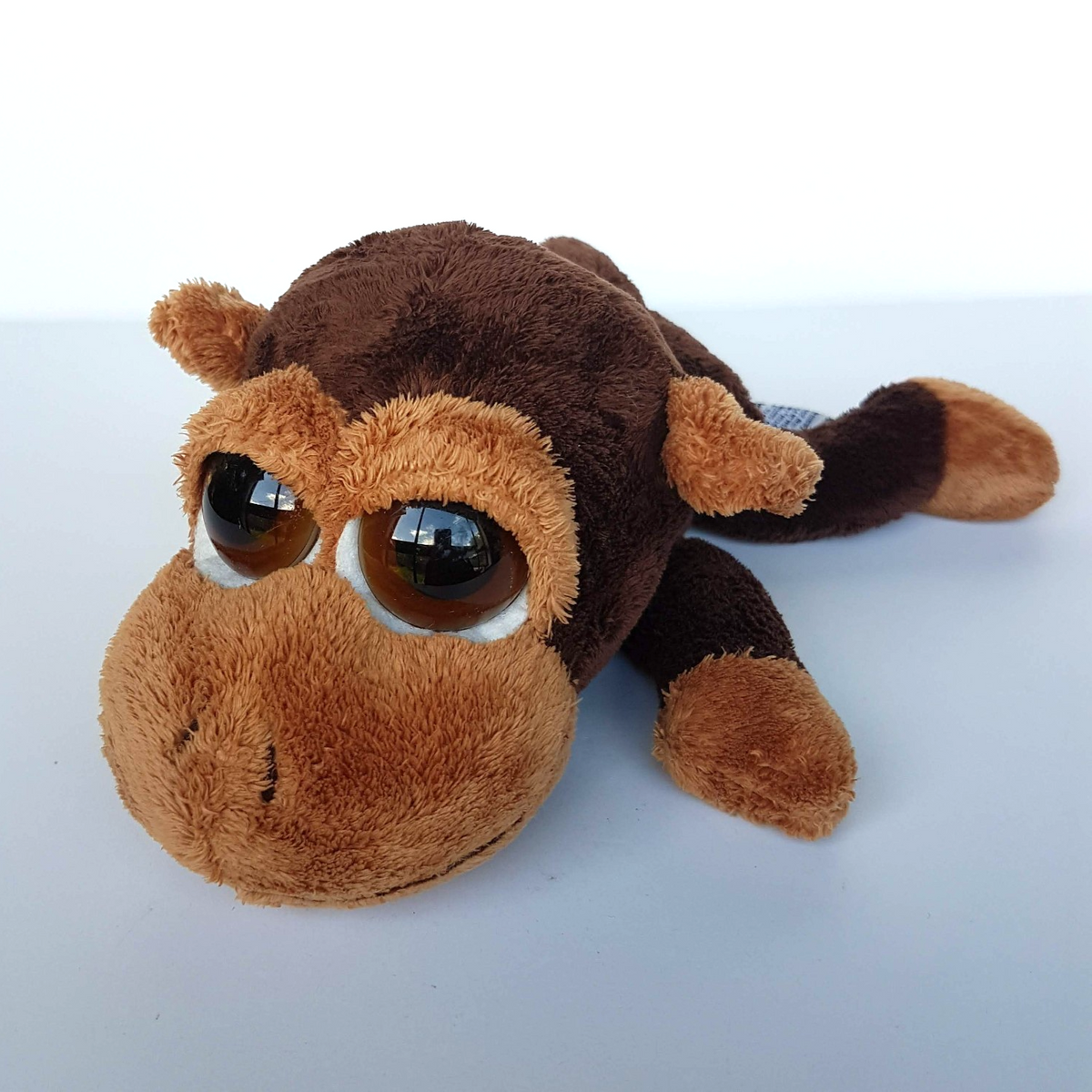Russ Lil Peepers DIGGLEBY MONKEY Plush Stuffed Animal Soft Toy 28cm Big Eyes0