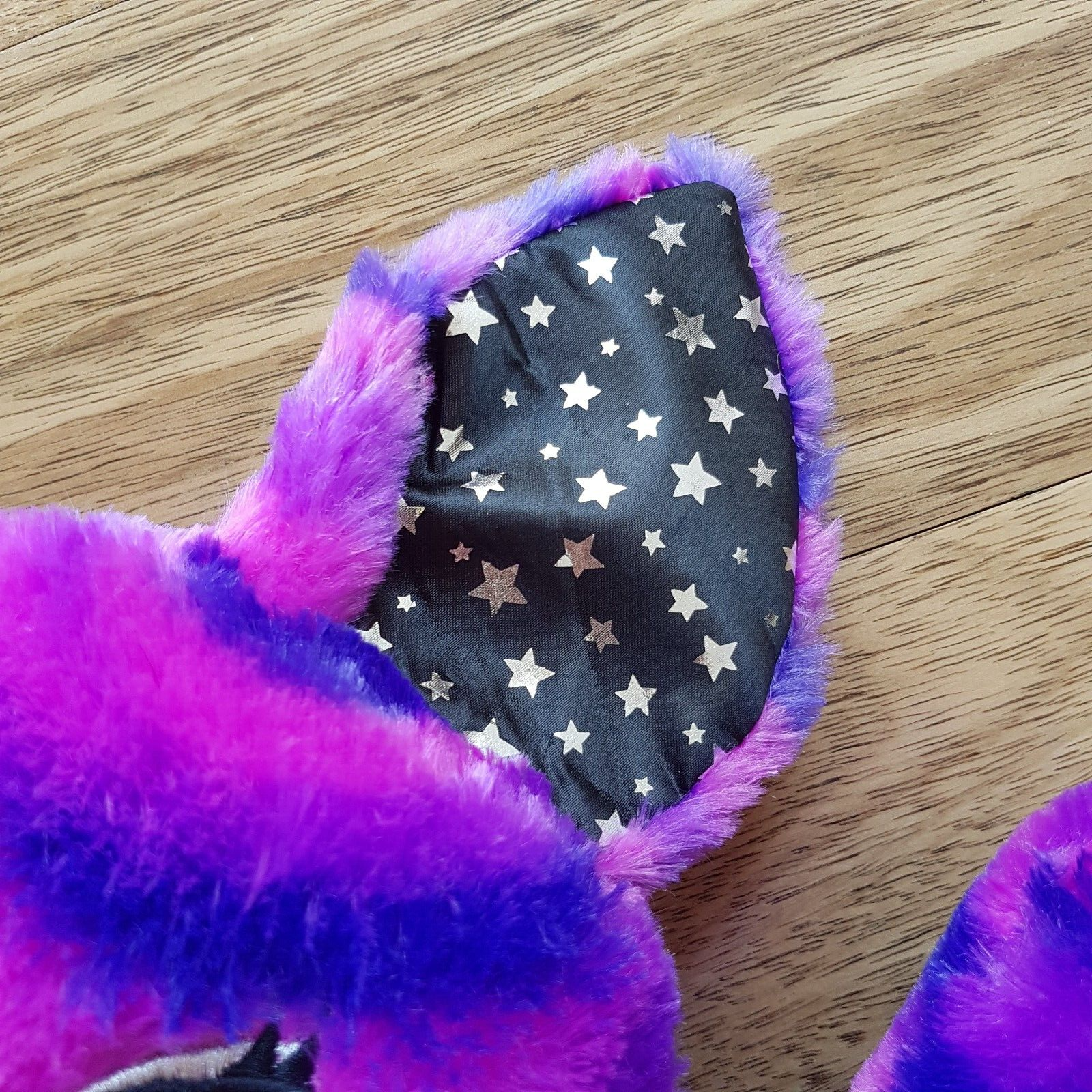 Build A Bear VAMPIRE BAT Plush STARRY NIGHT Purple Blue Stars Stuffed Animal Toy8