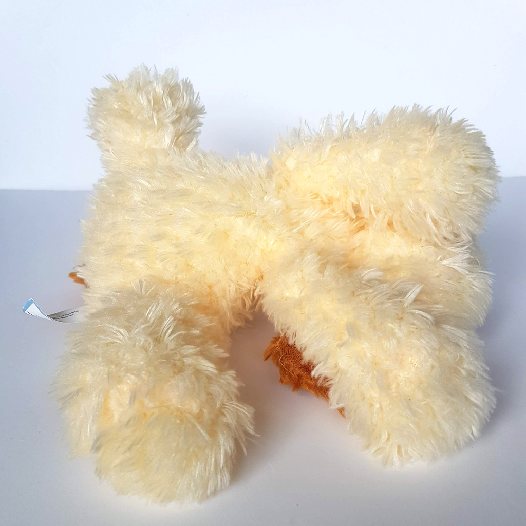 Floppy CREAM CARAMEL DOG Plush Hug Fun Puppy Stuffed Animal Soft Toy Cuddly10