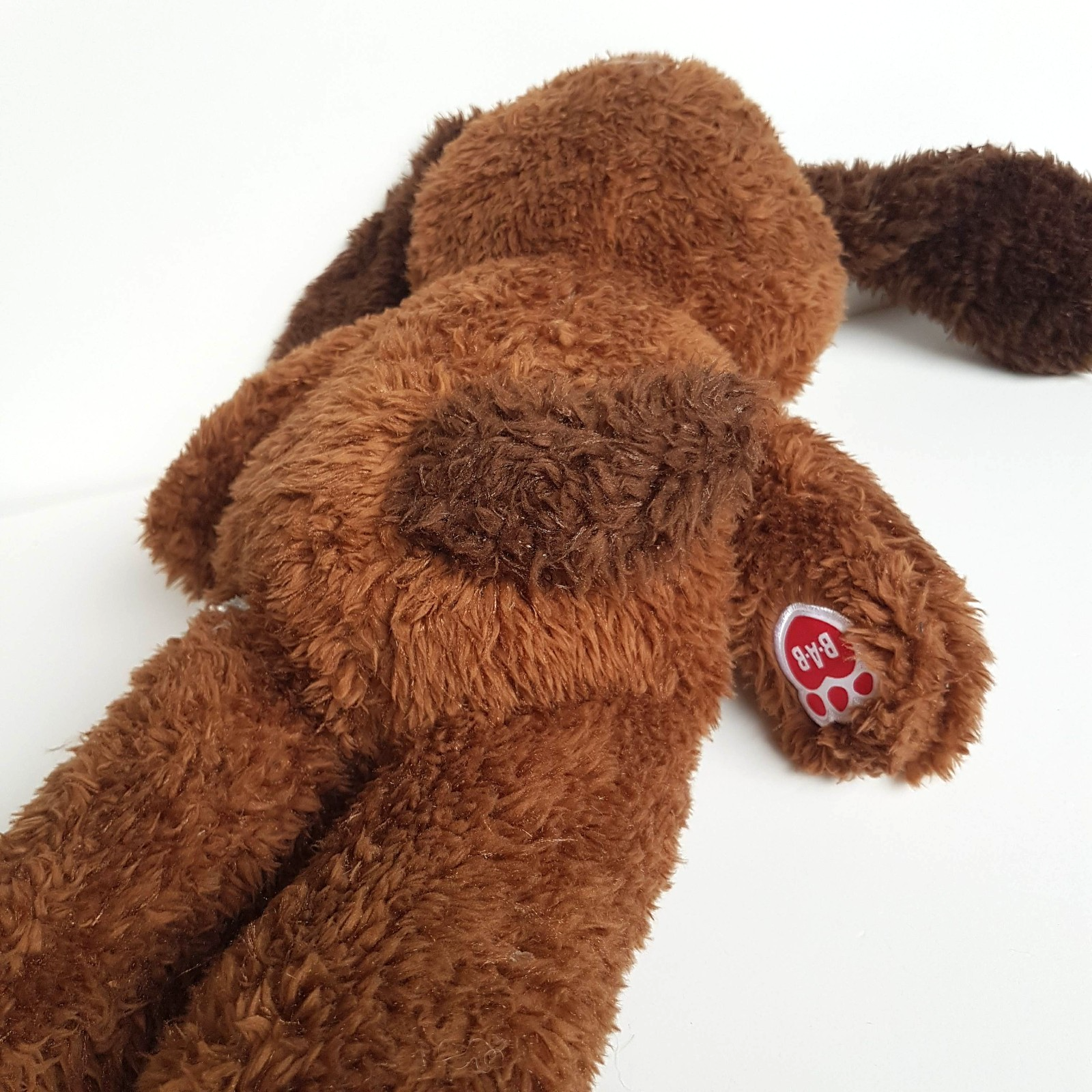 Build A Bear BROWN DOG Plush 43cm BAB Soft Toy Stuffed Animal Cuddly Pet Cute7