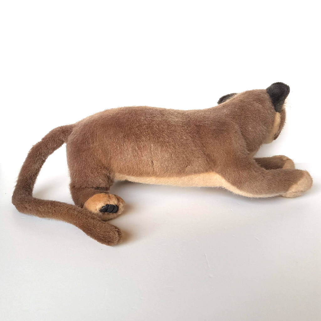 Hansa PUMA MOUNTAIN LION COUGAR Wild Cat Stuffed Animal Melbourne Zoo Soft Toy6