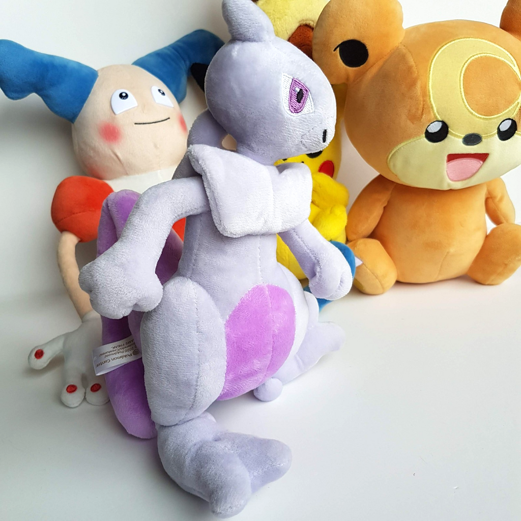 POKEMON PLUSH LOT Mr Mime Sobble Mewtwo Pikachu Eevee Plush Soft Toy Nintendo9