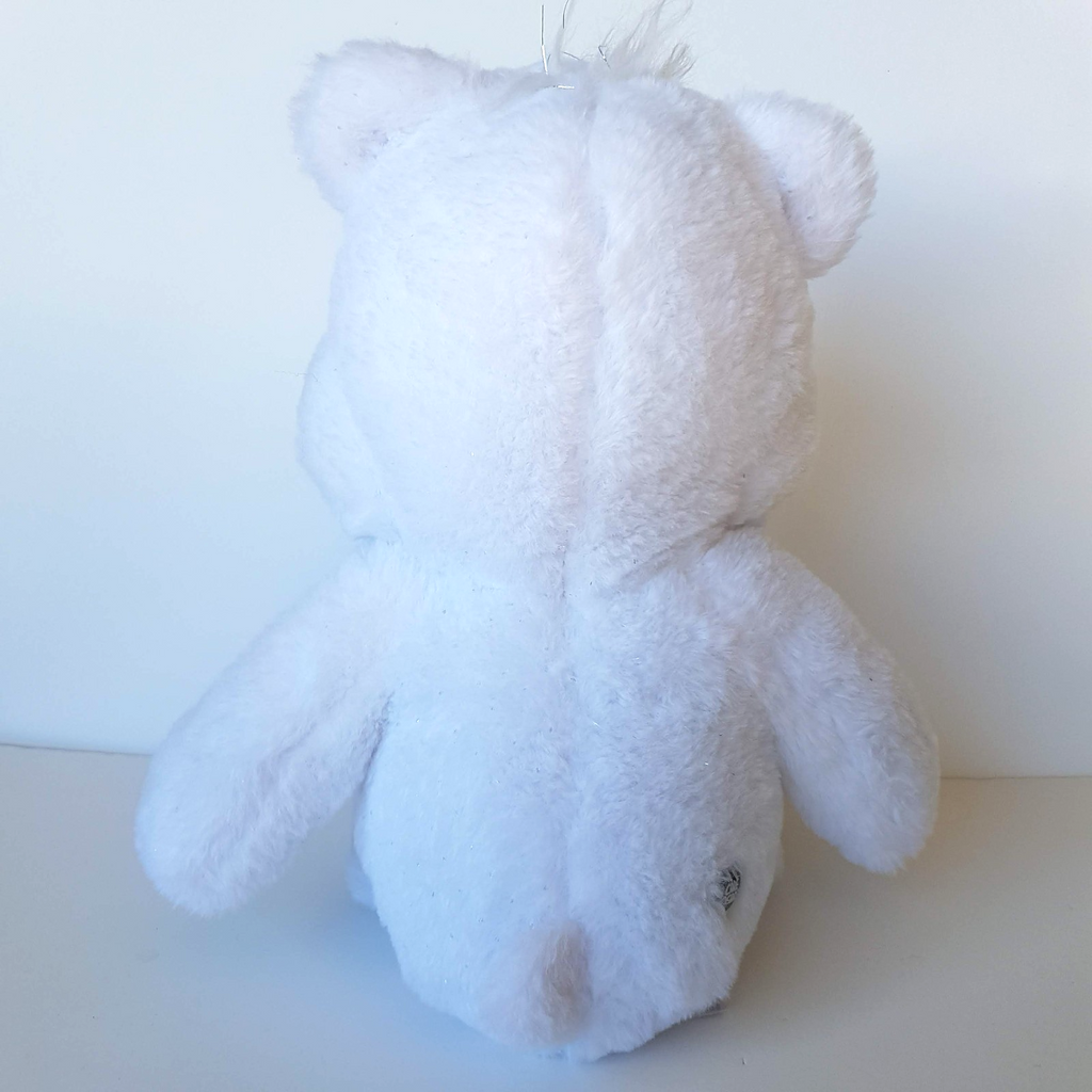 Care Bear HOPEFUL HEART Collector's Edition 2022 36cm Crystal Nose White Glitter4