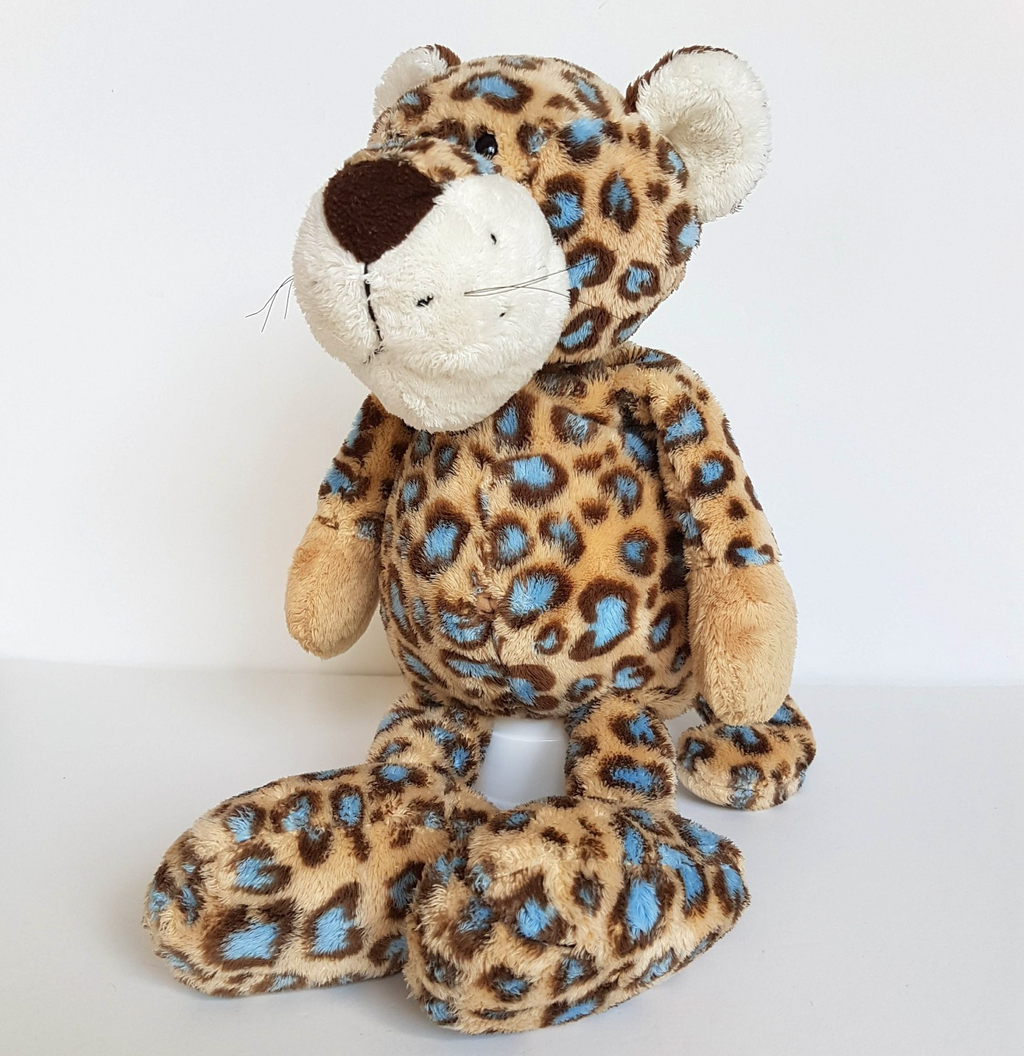 Nici LEOPARD WILD CAT Spotted Cheetah 35cm Plush Stuffed Animal Soft Toy RARE2
