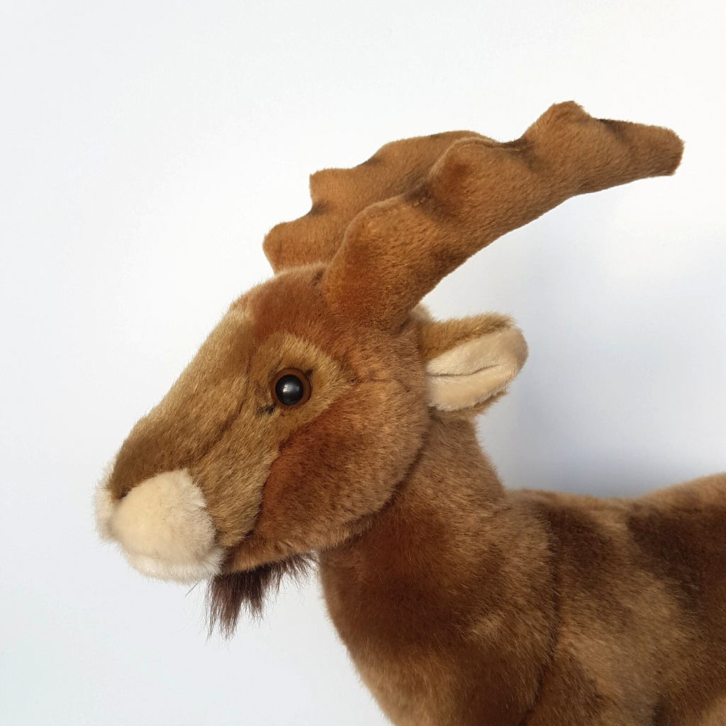 Rare LELLY VENTURELLI IBEX Goat Plush 30cm Stuffed Animal Soft Toy Realistic2