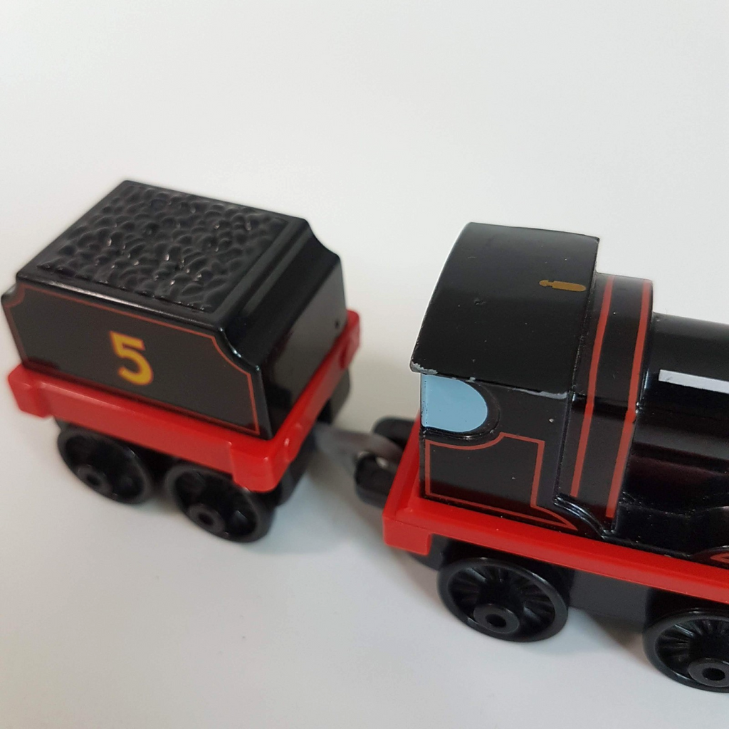 Thomas Die Cast ORIGINS JAMES Train & Tender Steam Loco Toy Gullane 2018 Black3