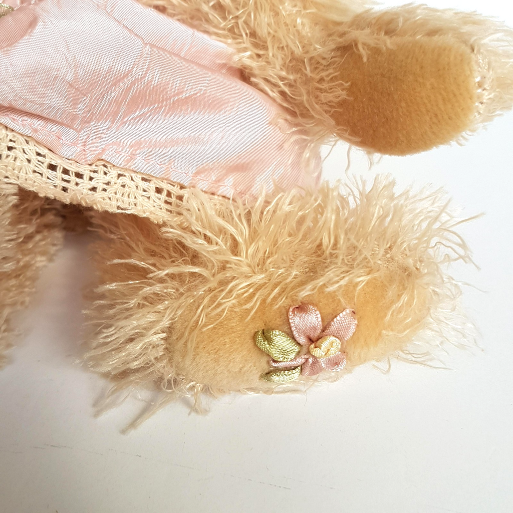 Settle Bears ROSE TAFFETA TEDDY Bear 28cm Plush JOINTED Soft Toy Stuffed Animal13