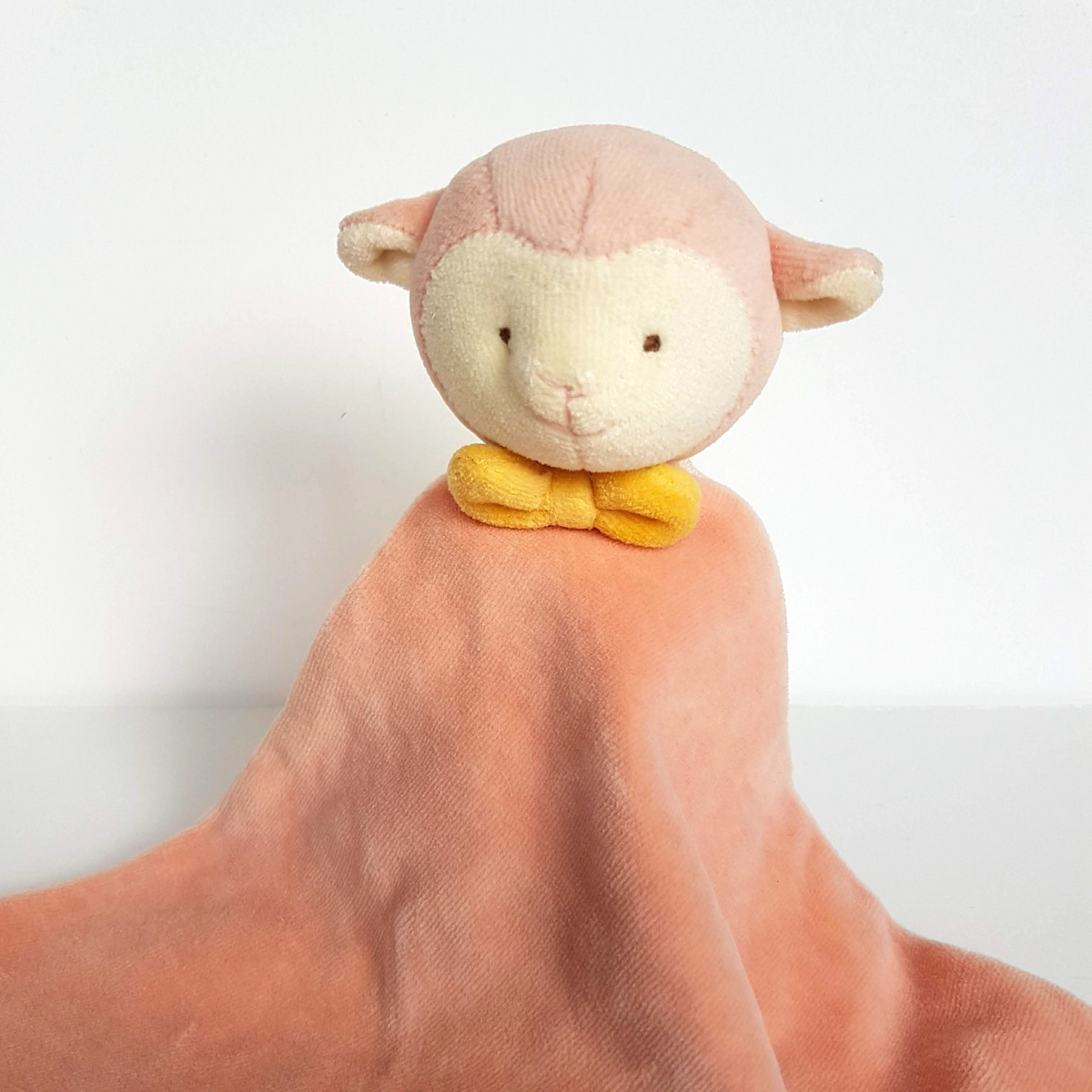 MiYim VELOUR LAMB Baby Lovey Plush Security Blanket Comforter Sleep Soft Toy1