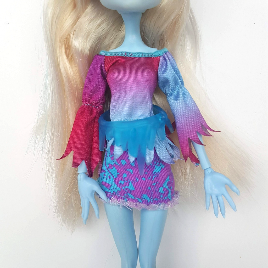 Monster High ABBEY BOMINABLE Music Festival Mattel Blue Fashion Doll Outfit Toy4