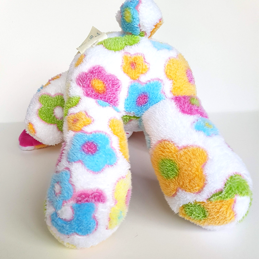 Build A Bear WHITE FLOWER RABBIT Plush BAB Plush Soft Toy 40cm Stuffed Animal11