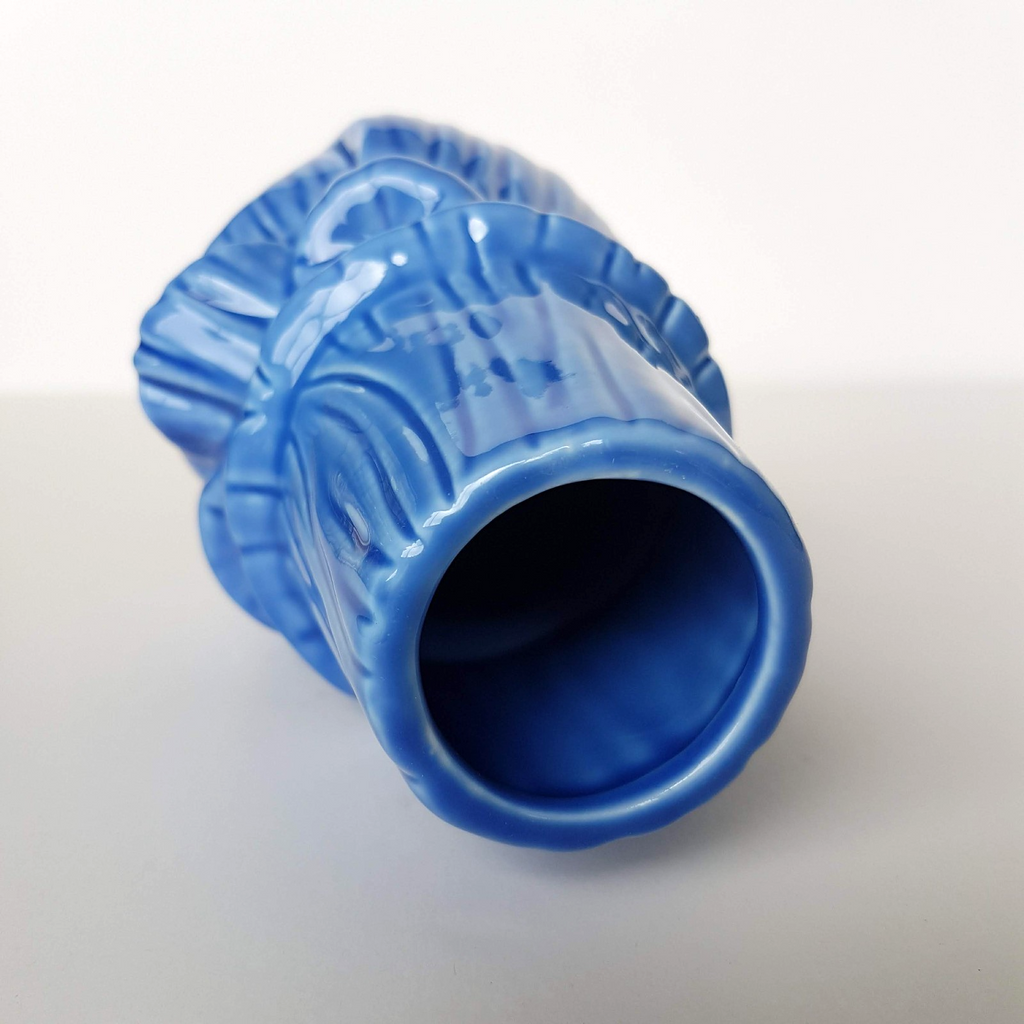 Blue DRACULA'S TIKI MUG Bar Cocktail Dracula 15cm Theatre Restaurant Horror Cup5