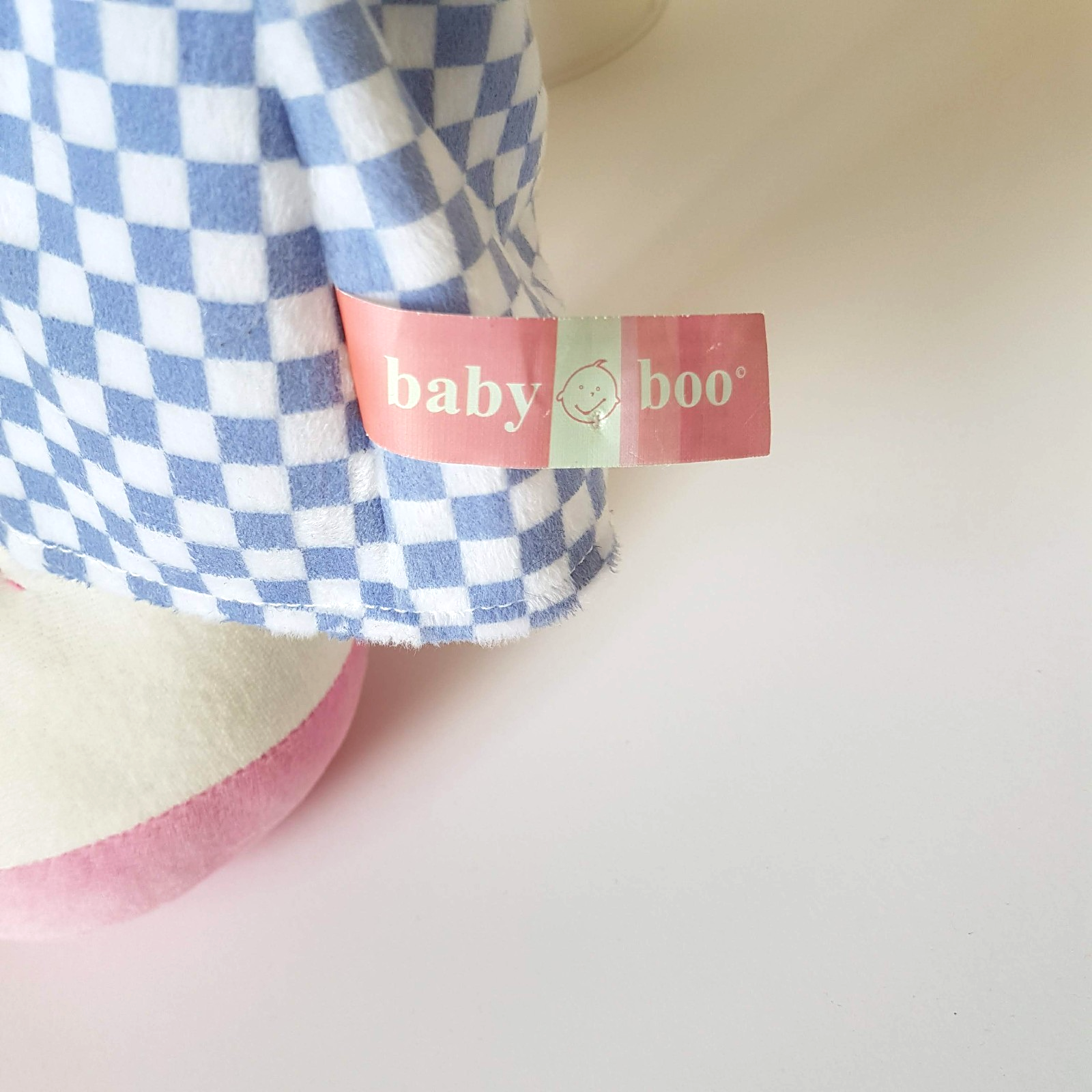 VTG Baby Boo Velour CIRCUS CLOWN Plush 62cm Stuffed Soft Toy Floppy Colour Block9