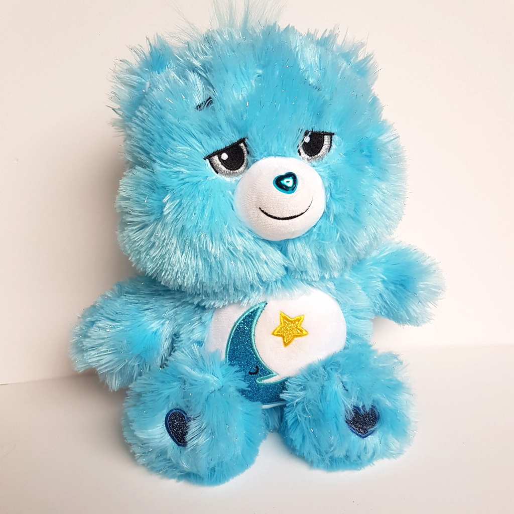 Care Bear BEDTIME BEAR Collector's Edition Sparkle Moon Soft Toy Stuffed Animal0