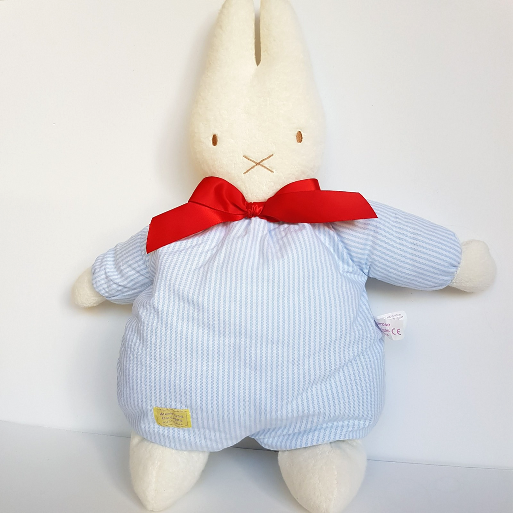Alimrose BUNNY RABBIT Fabric Lovey 45cm Cloth Stuffed Animal Soft Toy Comforter4