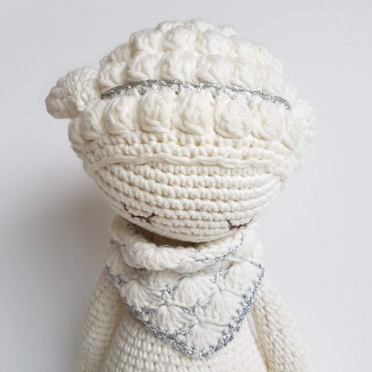 Bobi Craft BARBARA SOFTIE 36cm Knit Lamb Sheep Plush Soft Toy Stuffed Animal1