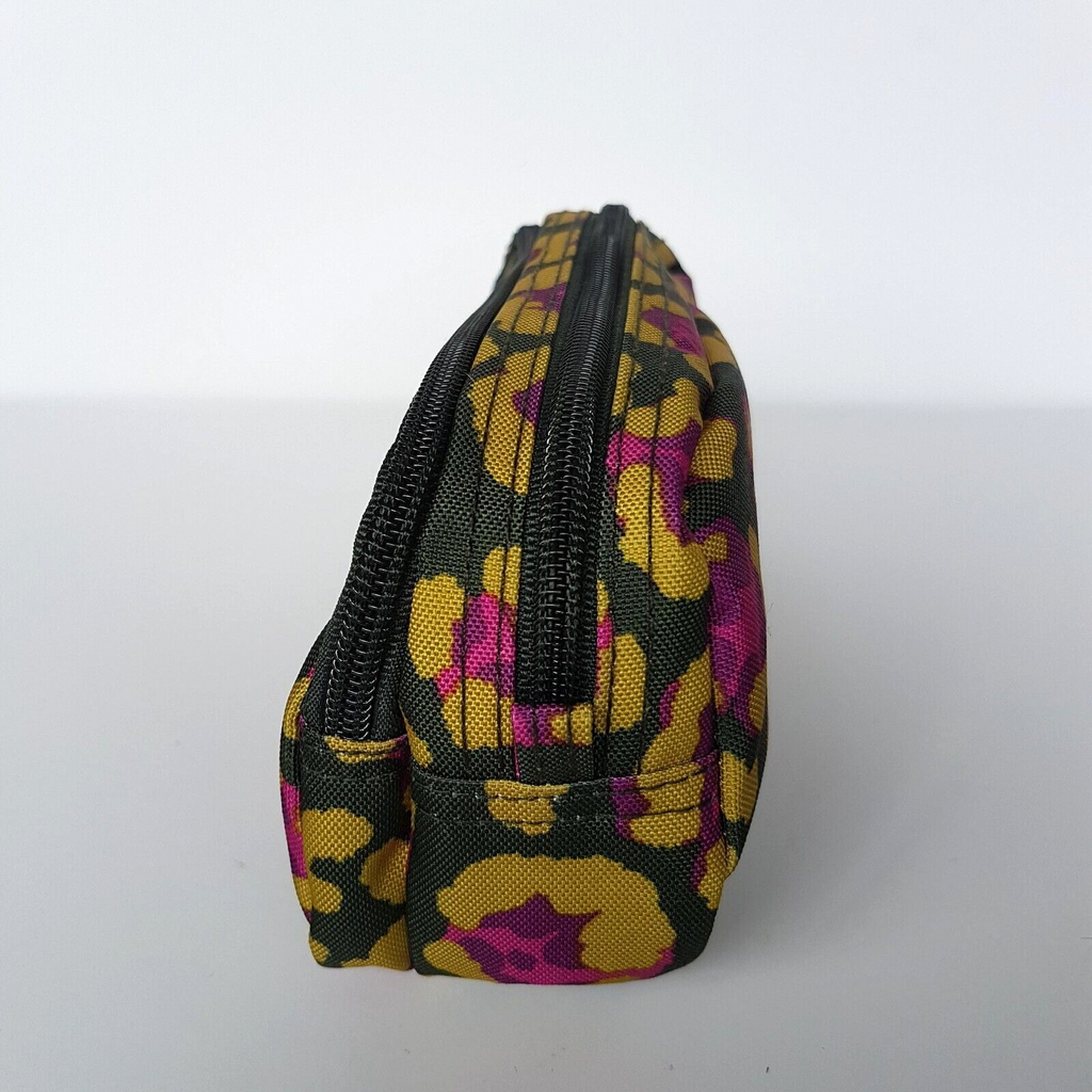 TOTTO Travel COSMETIC BAG Make Up Floral Pink Green Toiletry Travel Bags Holiday5