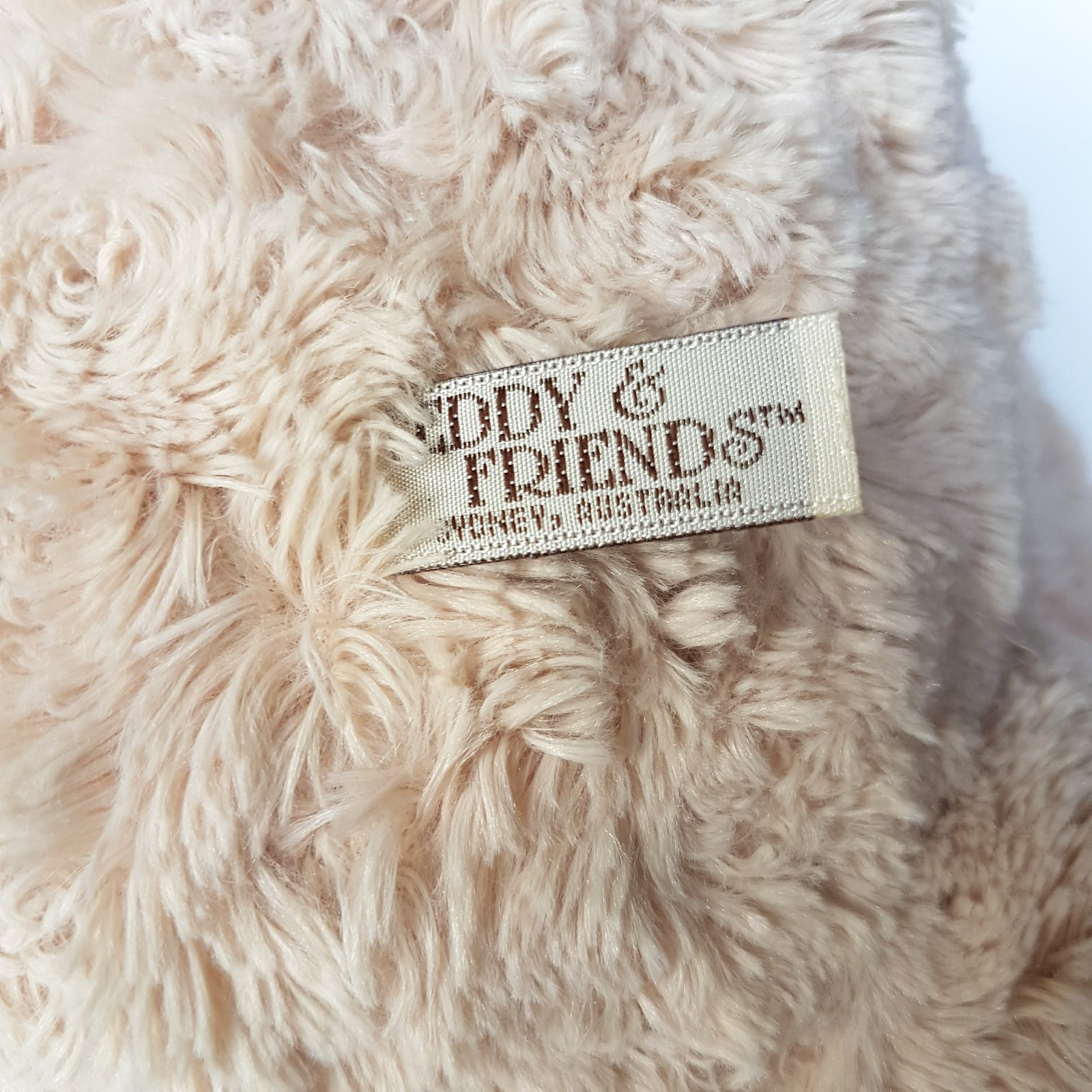 Teddy & Friends TEDDY BEAR Soft Toy 38cm Stuffed Animal Floppy Cuddly Cute Beige9