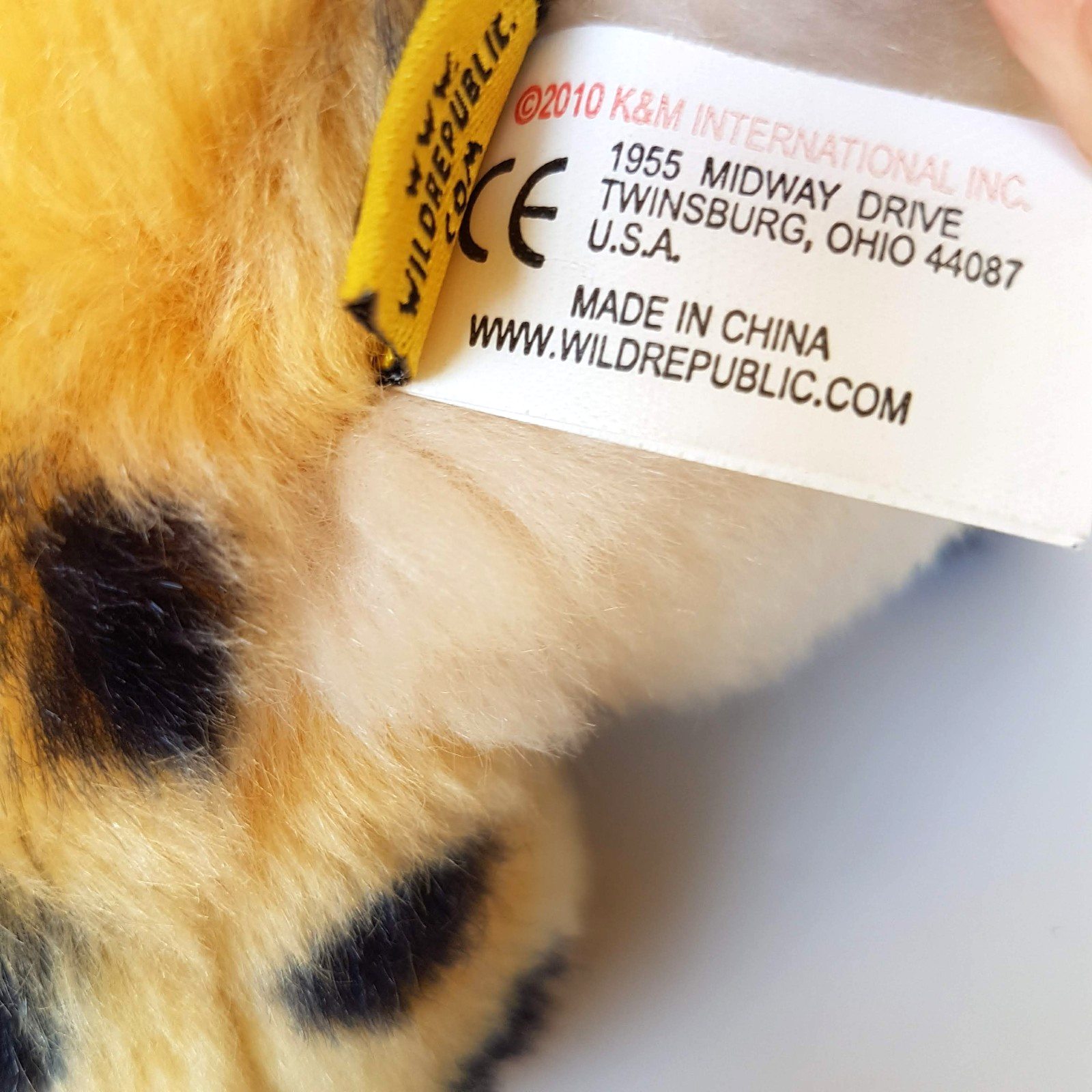 Wild Republic CHEETAH WILD CAT Plush 23cm Soft Toy Stuffed Animal Safari Zoo Pet7