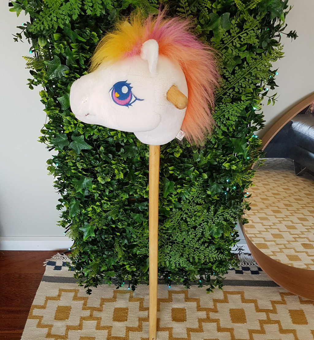 Rare My Little Pony SUNNY DAZE Stick Horse Plush Collector Brushable Soft Toy3