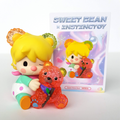 Pop Mart SWEET BEAN x INSTINCTOY Gyawa Sweet Bean 7cm + Card Figure Pastel Toy0