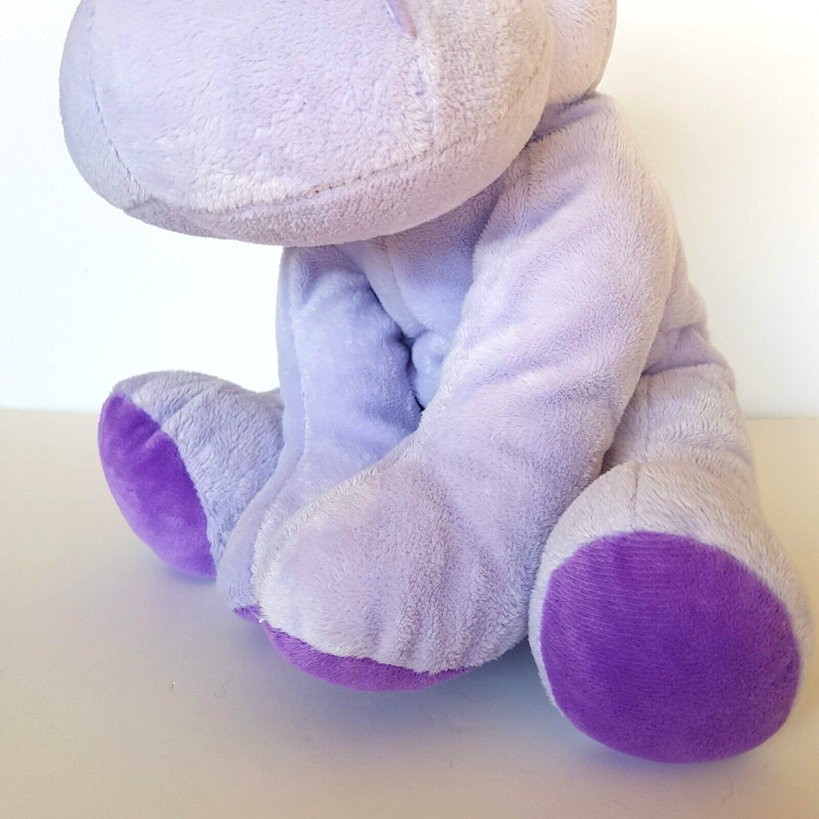 Carte Blanche PURPLE HIPPO Plush 26cm Floppy Stuffed Animal Lavender Soft Toy2