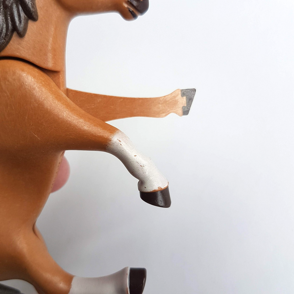 Playmobil SPIRIT RIDING FREE Replacement Bay Horse Plastic Pony Figure Posable5