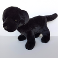 Elk BLACK LABRADOR Dog Puppy Plush KINGS 23cm Stuffed Animal Soft Toy Pet Cuddly0