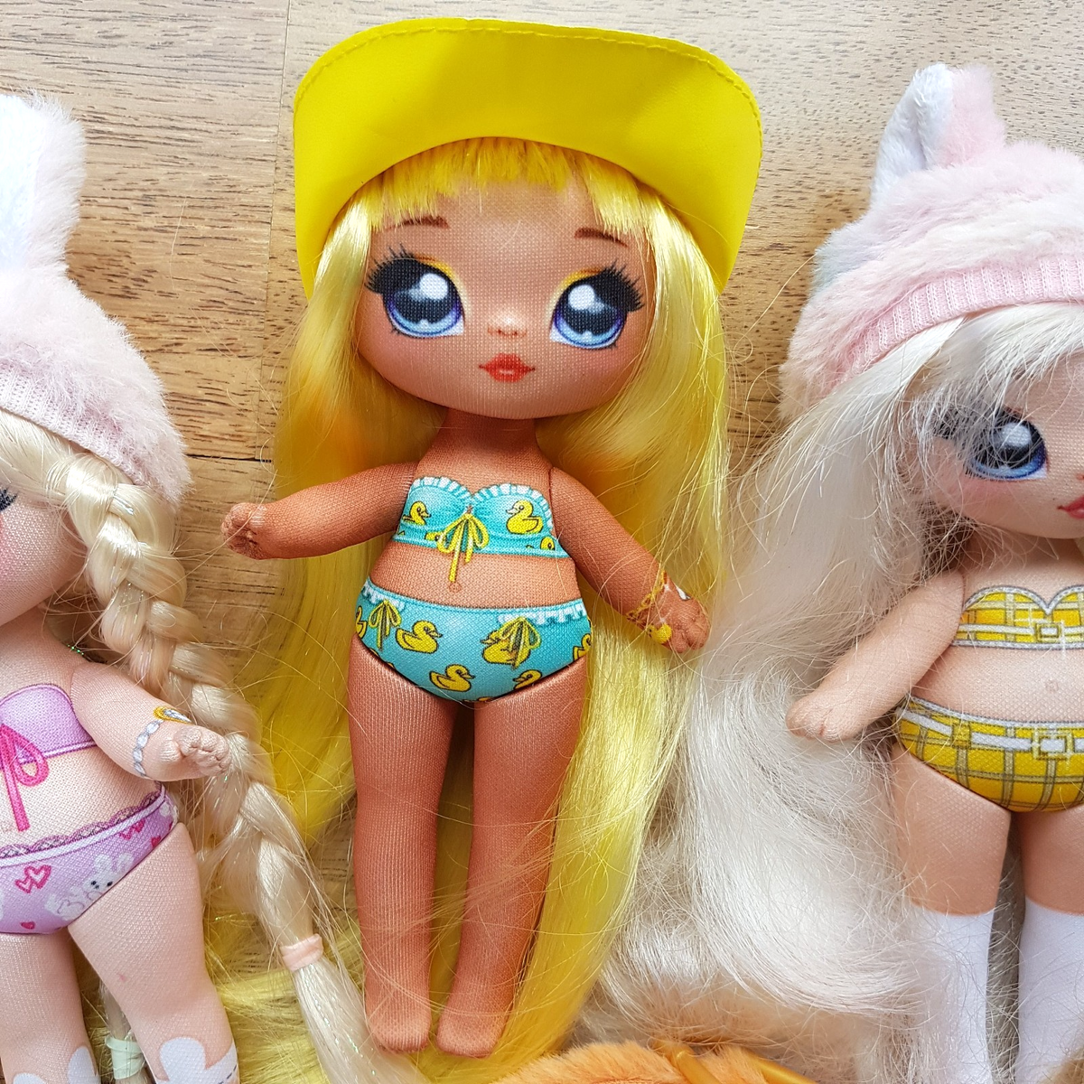 Na Na Na Surprise DOLLS LOT Fashion Dolls Kids Doll Bundle Rabbit Cat Fox Meow2