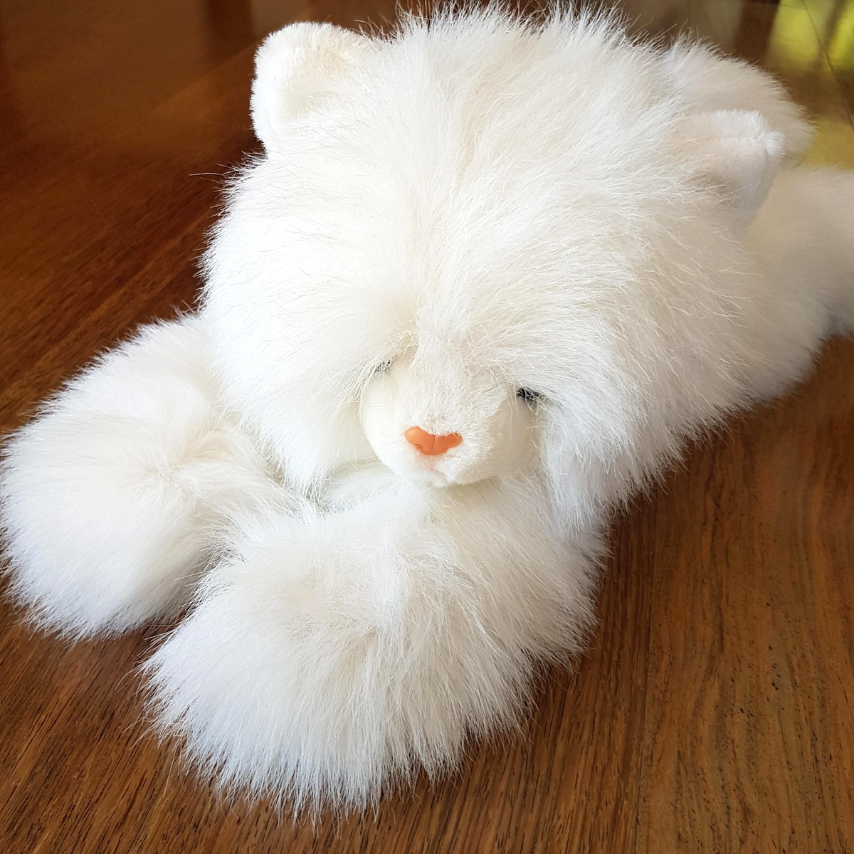 GAF PERSIAN CAT Plush 48cm Stuffed Animal Floppy Soft Toy Blue Eyes Cuddly Cute1