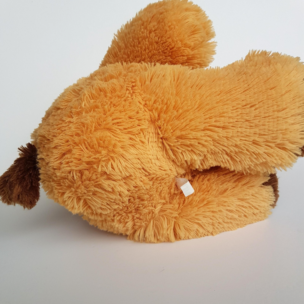SCRUFFY DOG Floppy Plush 28cm Orange Brown Spotty Puppy Stuffed Animal Soft Toy7