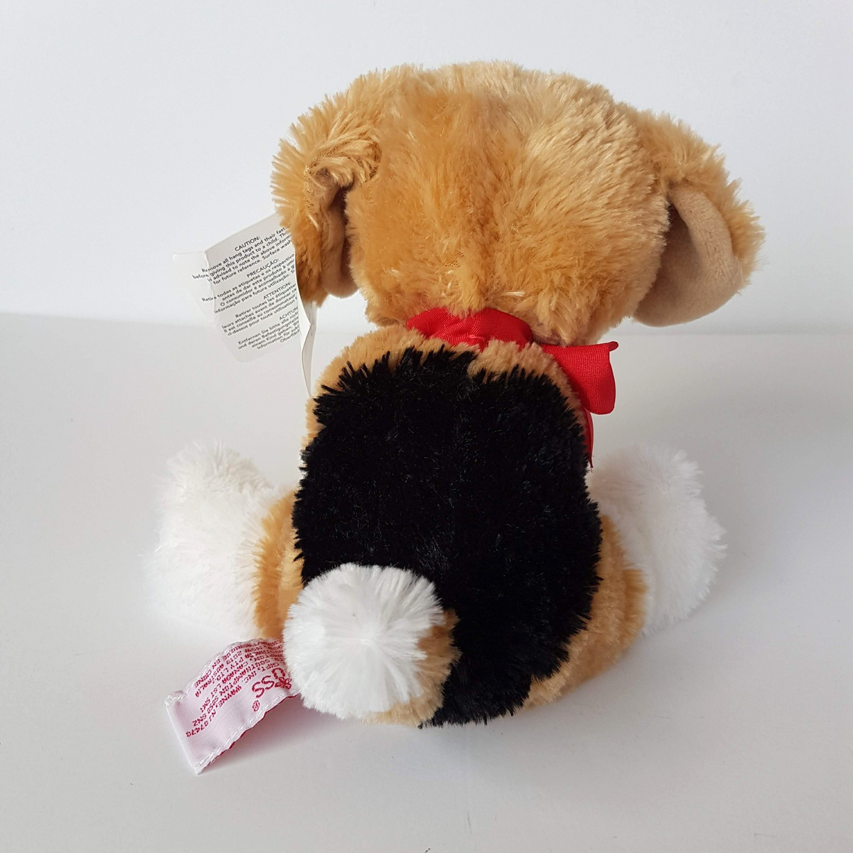Russ SITTING BEAGLE DOG 16cm Soft Toy Puppy Plush Stuffed Animal Cute Small Toy3