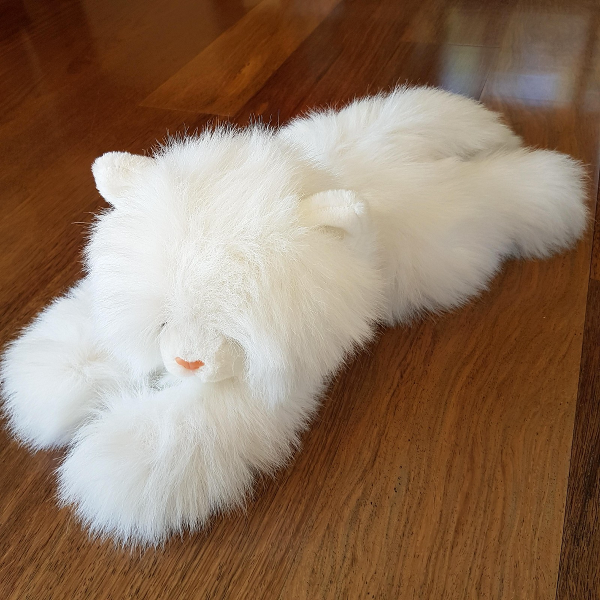 GAF PERSIAN CAT Plush 48cm Stuffed Animal Floppy Soft Toy Blue Eyes Cuddly Cute0