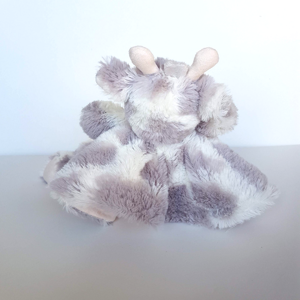 Ollie & Paige GIRAFFE Grey Lovey Plush Security Comforter Sleep Cute Soft Toy7