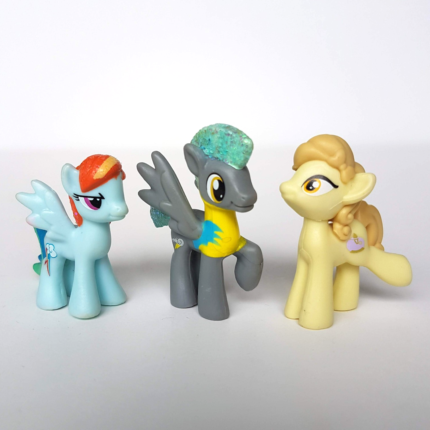 My Little Pony BLIND BAG Glitter Thunderlane Wave 22 Rainbow Dash Golden Glitter0