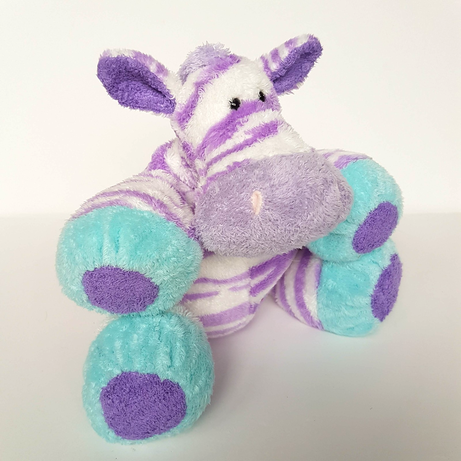Bright Start CUTE ZEBRA Plush Lovey Comforter Soft Toy Stuffed Animal WA Jacobs1