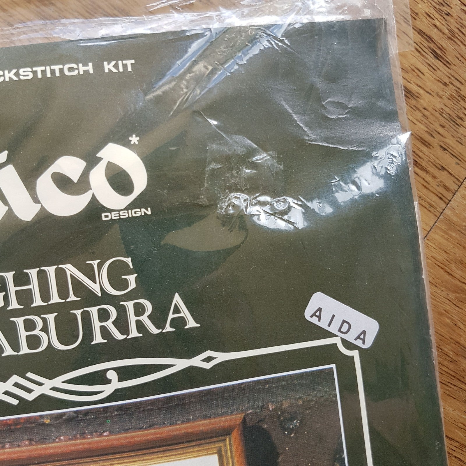 Danico LAUGHING KOOKABURRA Cross Stitch Kit Vintage Craft Australian Animal Bird1