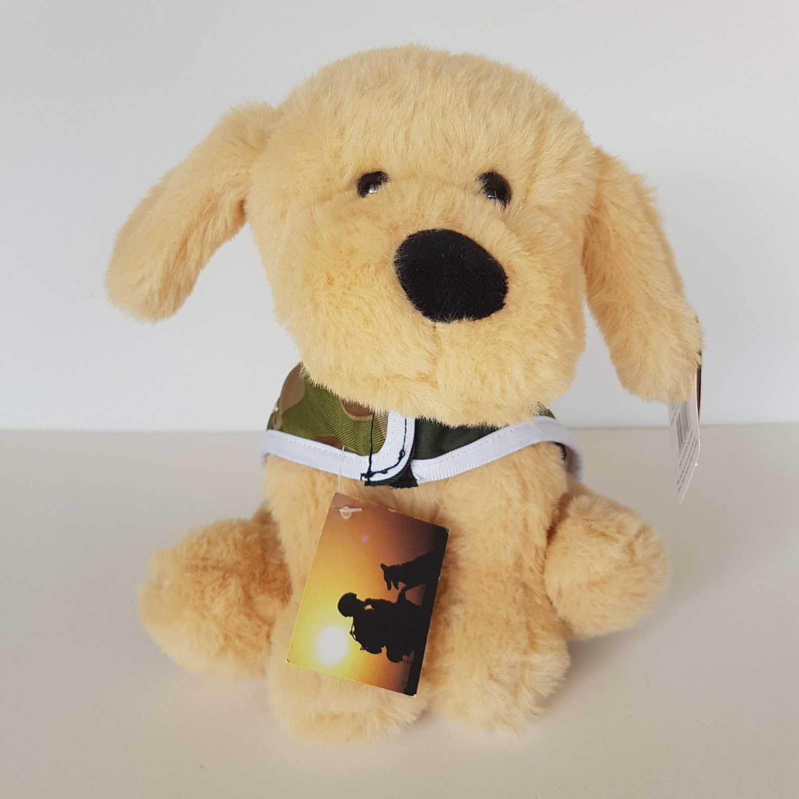 Australian War Memorial DOG PLUSH BUDDY Elka Military Soft Toy Stuffed Animal1