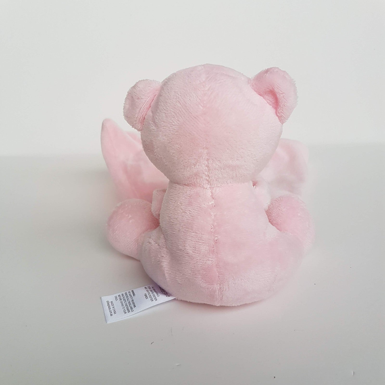 Ollies Place PINK BEAR Lovey Plush Baby Comforter Security Blanket Soft Toy Cute6